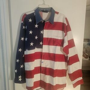 Men's American Flag Shirt
